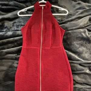 Forever 21 Backless halter red dress